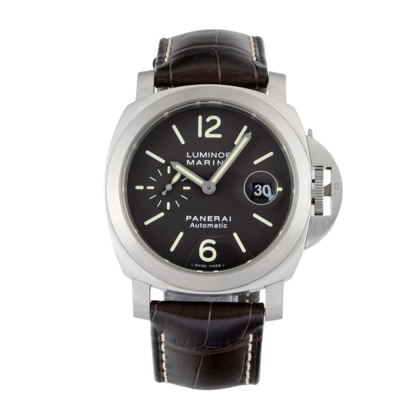 Panerai Luminor Marina acero automático reloj para caballeros PAM00240  [2605574]