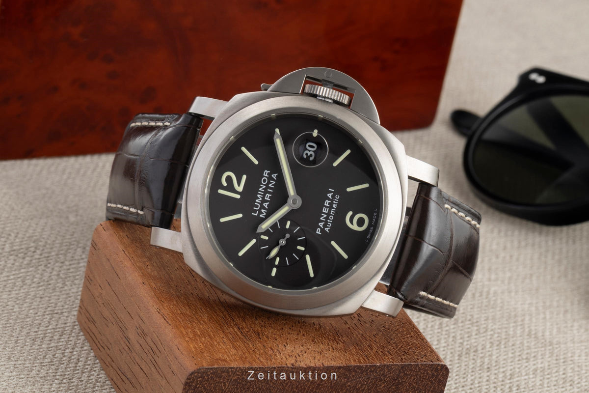 Panerai Luminor Marina acero automático reloj para caballeros PAM00240  [2605574]