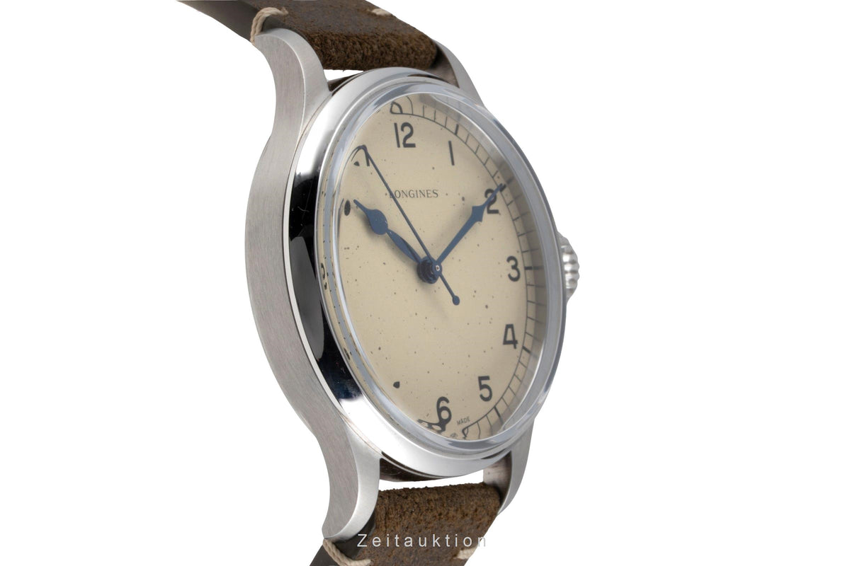 Longines Heritage acero automático reloj para caballeros L2.819.4.93.2 LP: 2600EUR  [2605575]