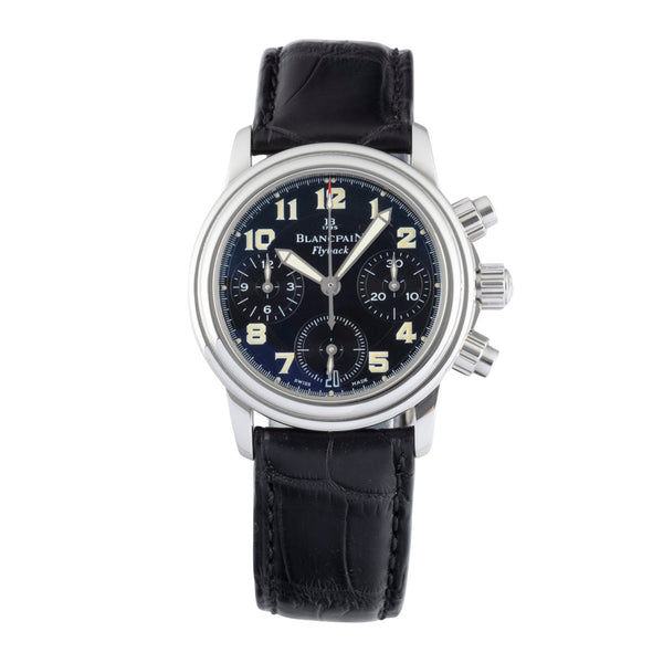 Blancpain Leman Flyback Chronograph Automatik Edelstahl Damenuhr Ref. 2385F [2605576]