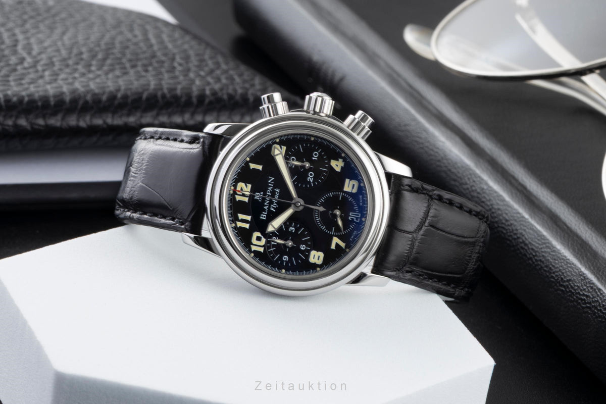 Blancpain Leman Flyback Chronograph Automatik Edelstahl Damenuhr Ref. 2385F [2605576]