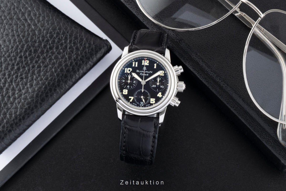 Blancpain Leman Flyback Chronograph Automatik Edelstahl Damenuhr Ref. 2385F [2605576]