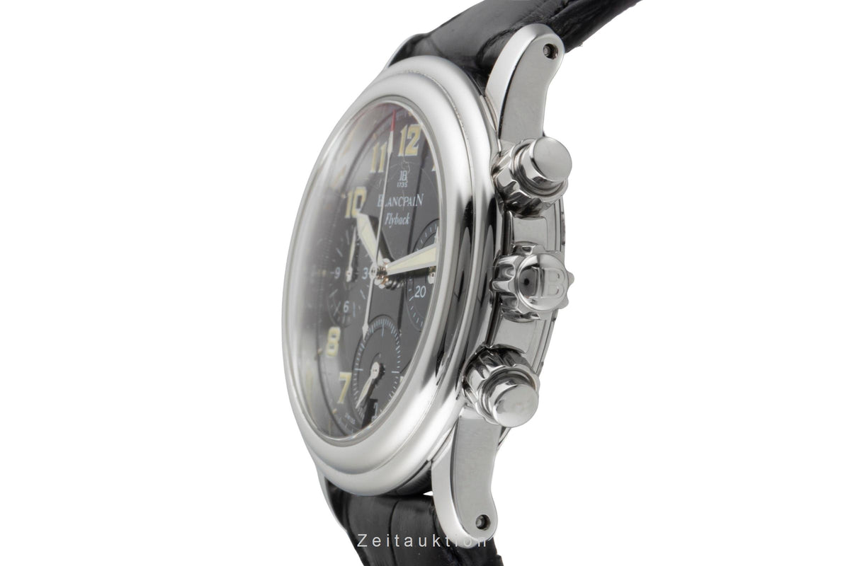 Blancpain Leman Flyback Chronograph Automatik Edelstahl Damenuhr Ref. 2385F [2605576]
