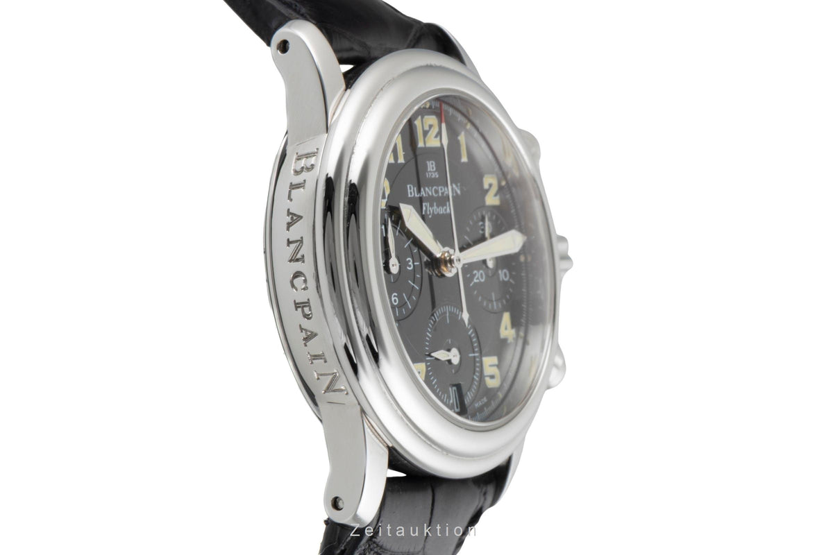 Blancpain Leman Flyback Chronograph Automatik Edelstahl Damenuhr Ref. 2385F [2605576]