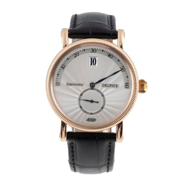 Chronoswiss Delphis 18 ct red gold automatic men's watch CH 1421 R  [2605577]
