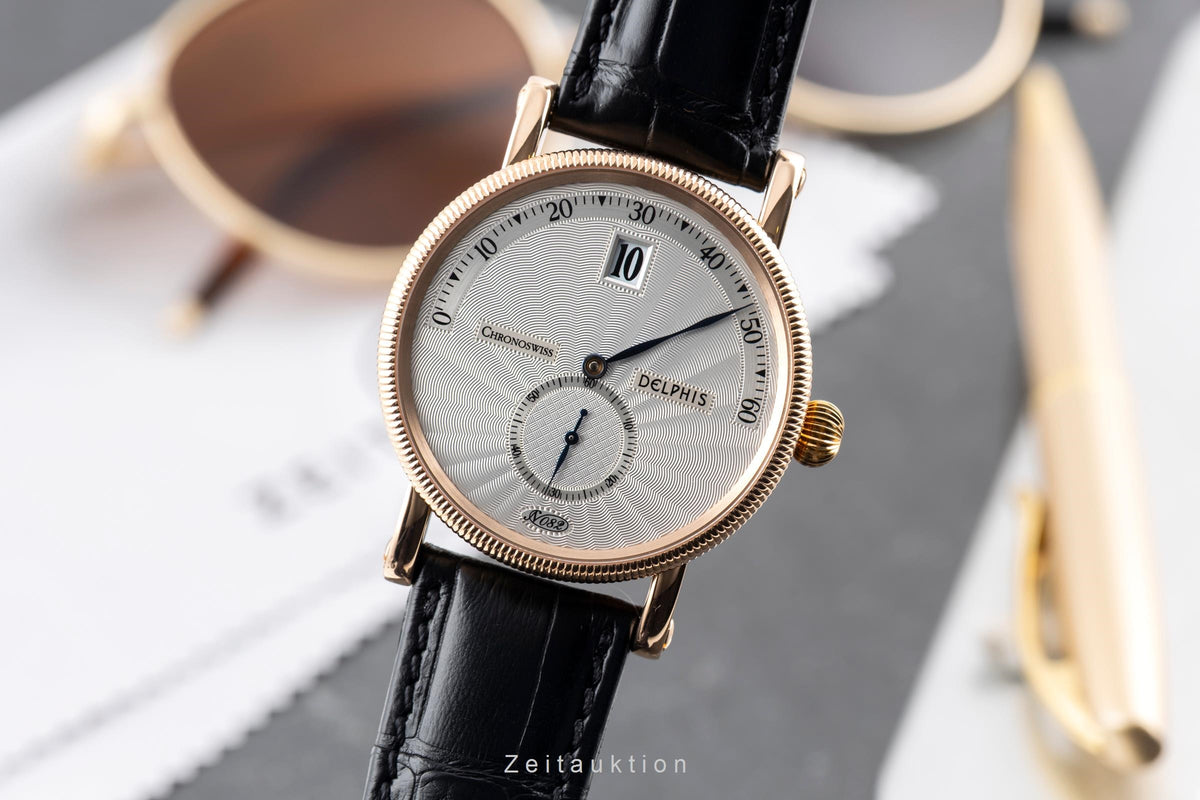 Chronoswiss Delphis 18 ct red gold automatic men's watch CH 1421 R  [2605577]
