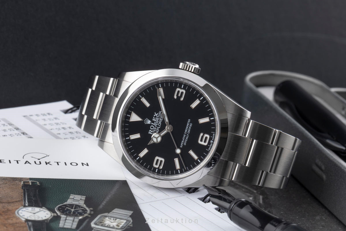 Rolex Explorer acciaio automatismo orologio da uomo 224270  [2605578]