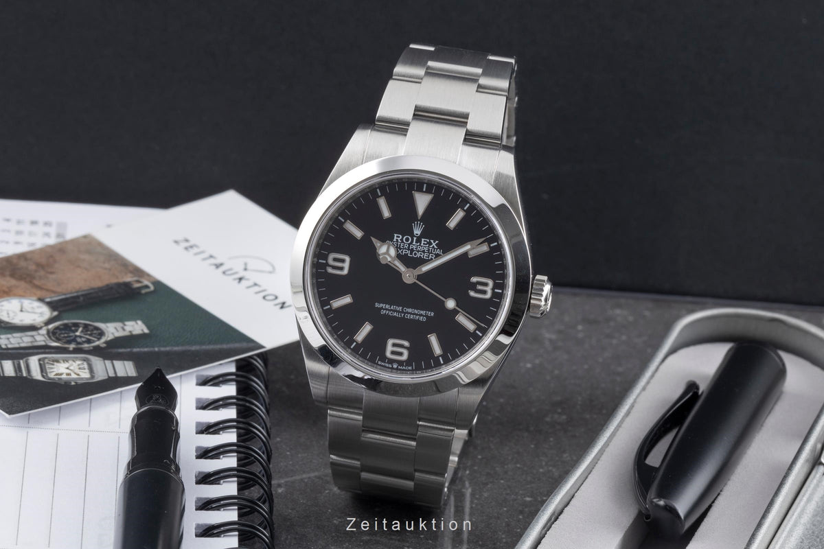 Rolex Explorer acciaio automatismo orologio da uomo 224270  [2605578]