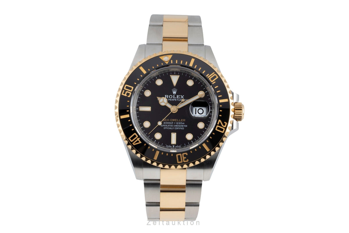 Rolex Sea-Dweller Oyster Stahl / Gold Automatik Herrenuhr Ref. 126603 B&P 2019 [2605583]
