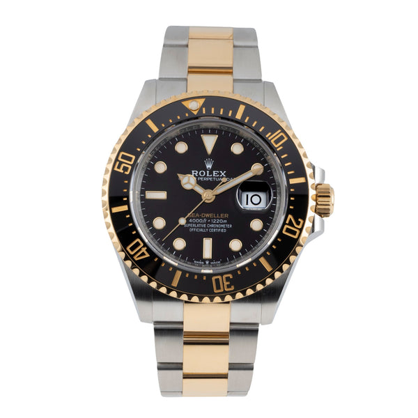 Rolex Sea-Dweller Oyster Stahl / Gold Automatik Herrenuhr Ref. 126603 B&P 2019 [2605583]