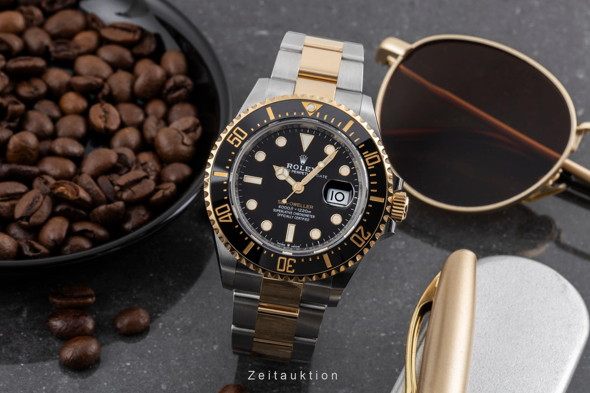Rolex Sea-Dweller Oyster Stahl / Gold Automatik Herrenuhr Ref. 126603 B&P 2019 [2605583]