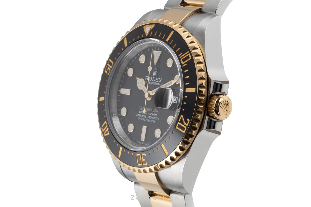 Rolex Sea-Dweller Oyster Stahl / Gold Automatik Herrenuhr Ref. 126603 B&P 2019 [2605583]