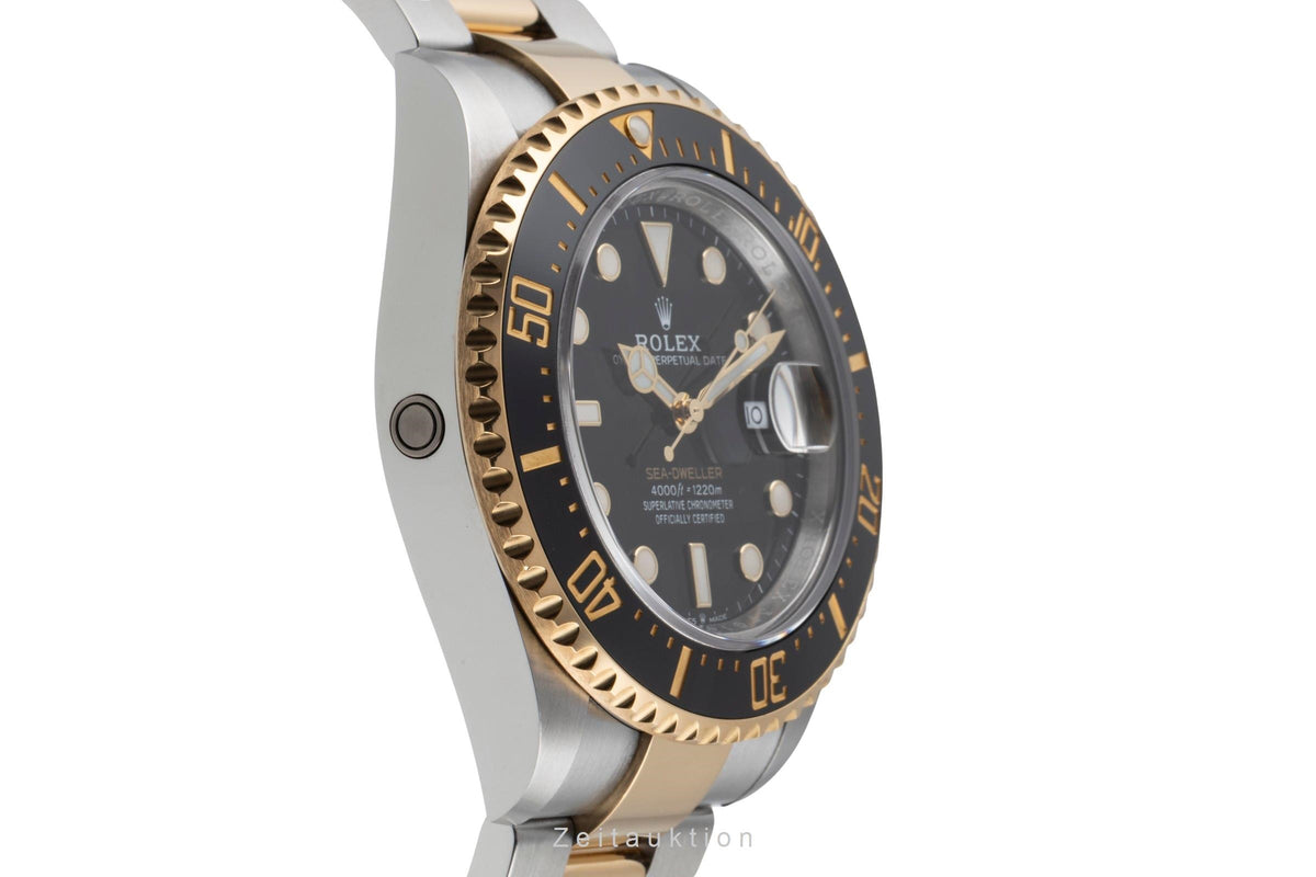 Rolex Sea-Dweller Oyster Stahl / Gold Automatik Herrenuhr Ref. 126603 B&P 2019 [2605583]
