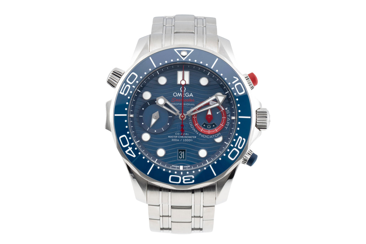 Omega Seamaster Diver Americas Cup Ref. 210.30.44.51.03.002 B&P 2025 [2605585]