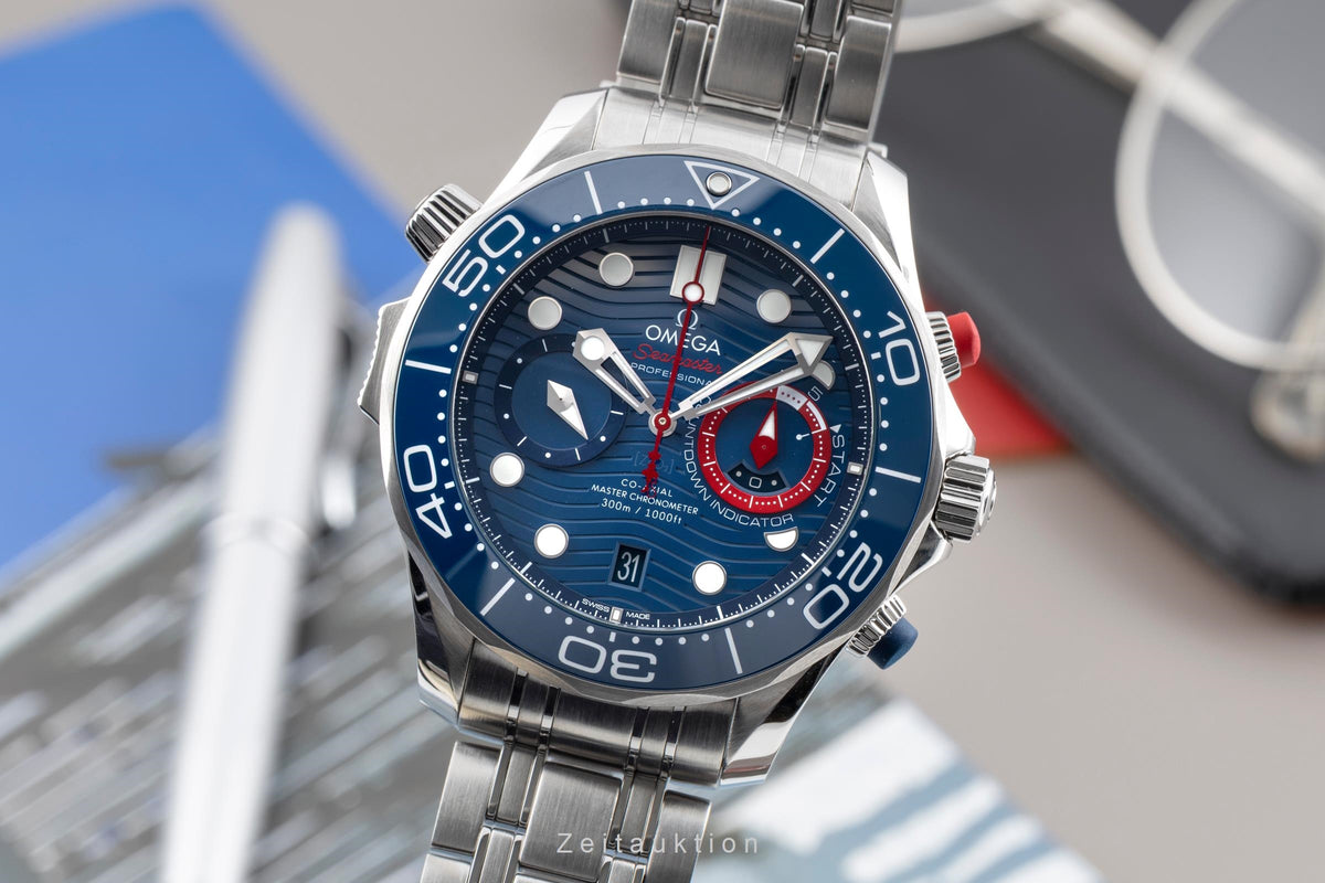 Omega Seamaster Diver Americas Cup Ref. 210.30.44.51.03.002 B&P 2025 [2605585]