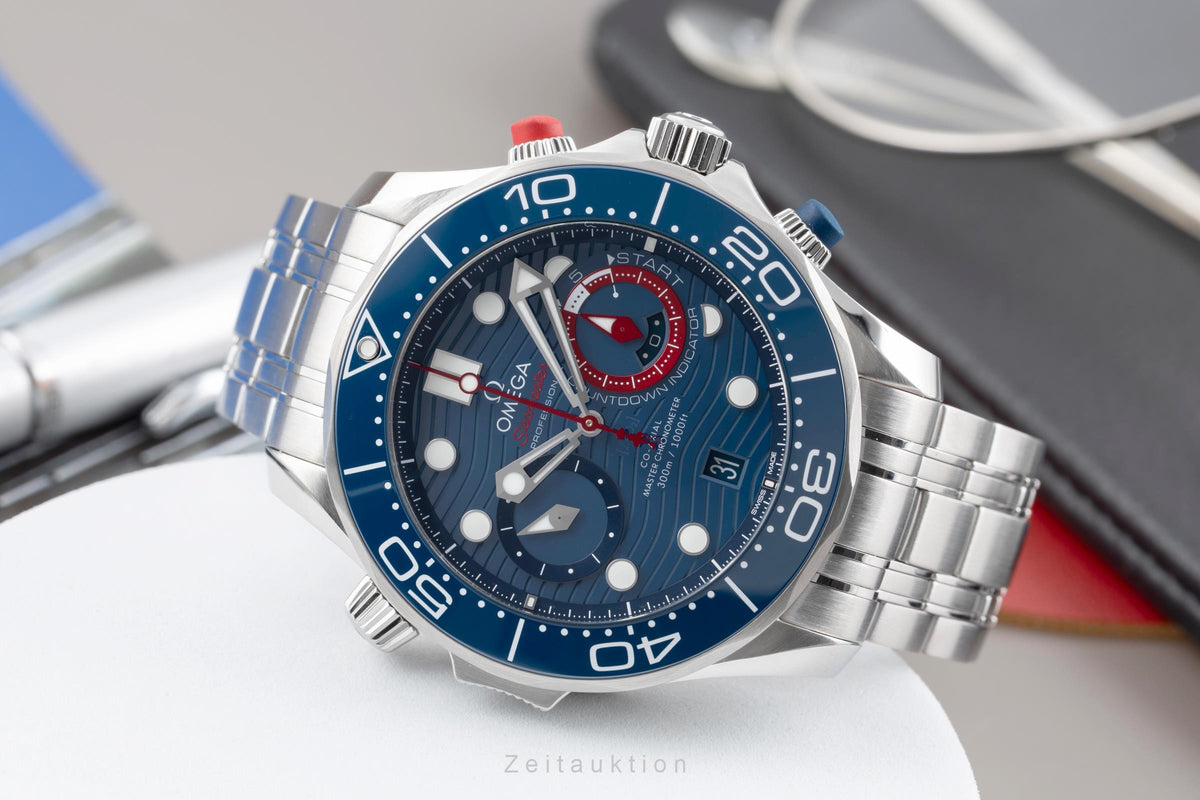 Omega Seamaster Diver Americas Cup Ref. 210.30.44.51.03.002 B&P 2025 [2605585]