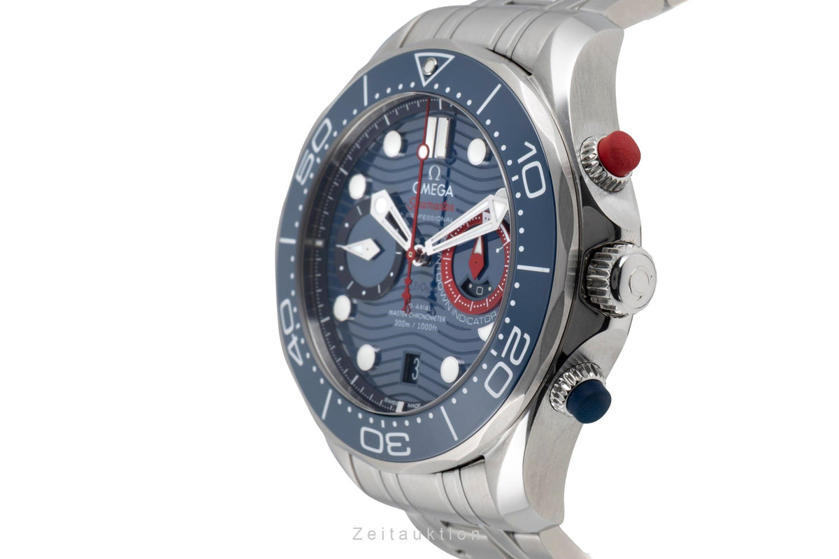Omega Seamaster Diver Americas Cup Ref. 210.30.44.51.03.002 B&P 2025 [2605585]