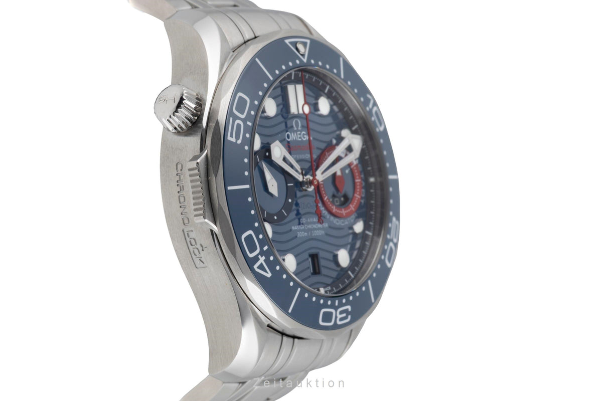 Omega Seamaster Diver Americas Cup Ref. 210.30.44.51.03.002 B&P 2025 [2605585]