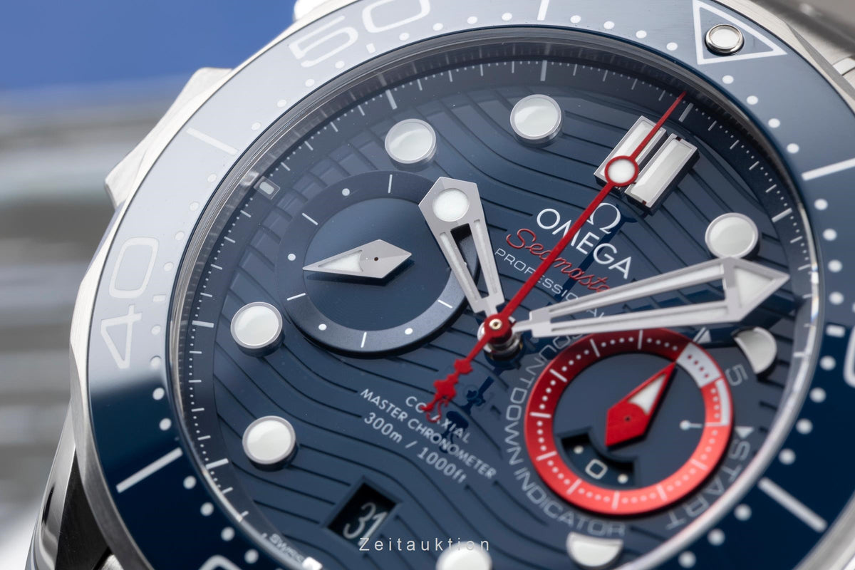 Omega Seamaster Diver Americas Cup Ref. 210.30.44.51.03.002 B&P 2025 [2605585]