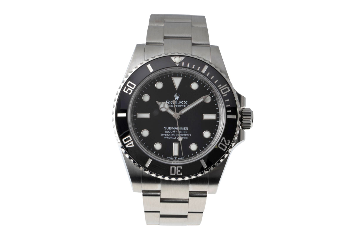 Rolex Submariner steel automatic men's watch 124060  [2605587]
