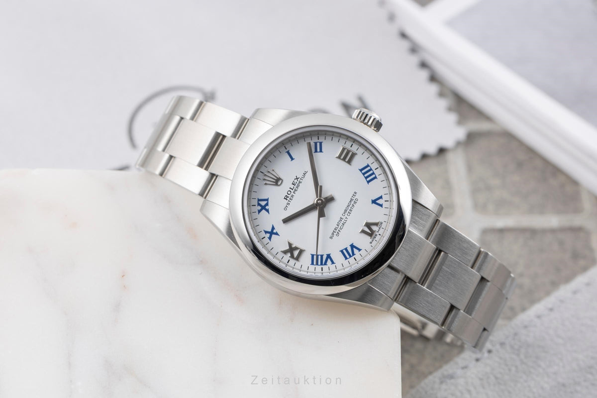Rolex Oyster Perpetual acciaio automatismo orologio da donna 177200  [2605592]