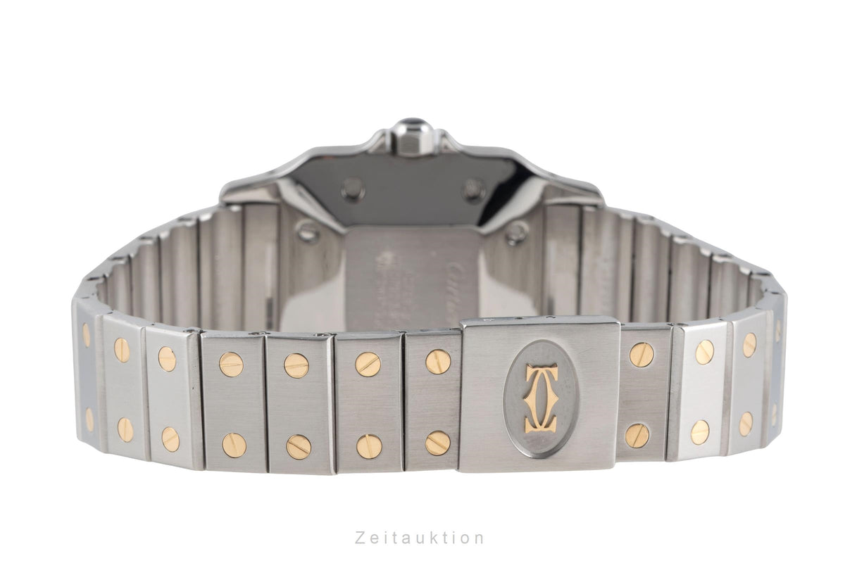 Cartier Santos steel / gold automatic men's watch 2961  [2605594]