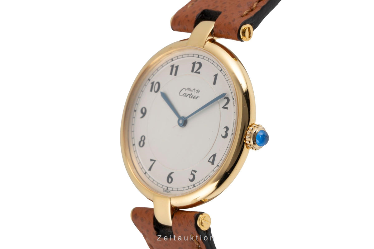 Cartier Vermeil silver-gilt quartz men's watch 590003  [2605595]