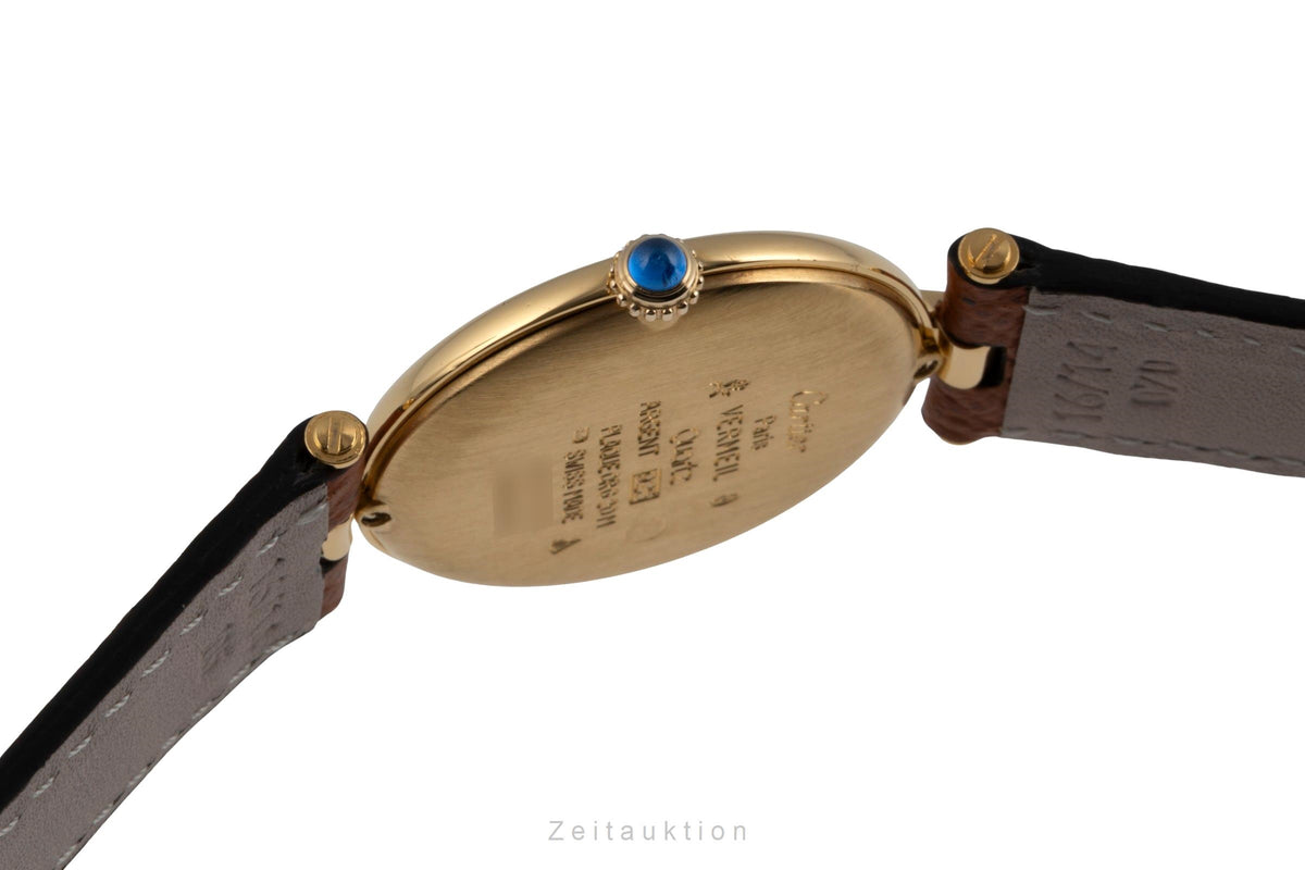 Cartier Vermeil silver-gilt quartz men's watch 590003  [2605595]