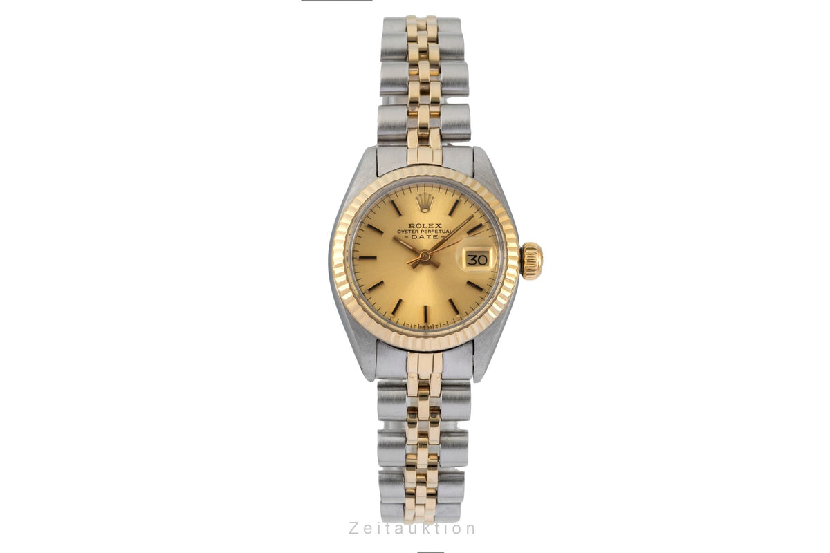 Rolex Lady Date acciaio / oro automatismo orologio da donna 6917  [2605596]