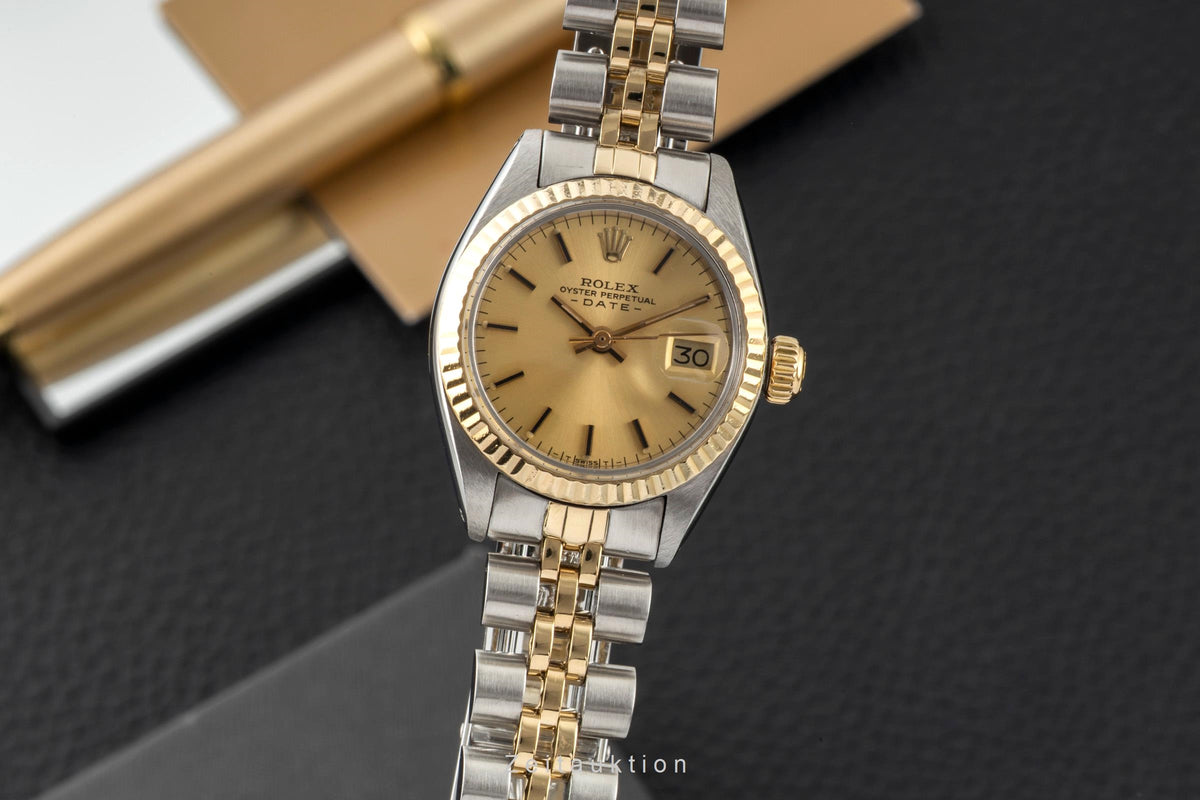Rolex Lady Date acero / oro automático reloj para damas  6917  [2605596]