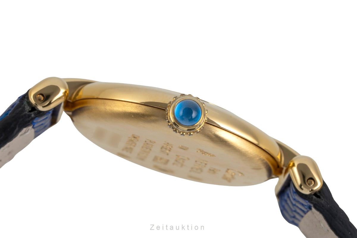 Cartier Vermeil argento dorato quarzo orologio da donna 590002  [2605597]