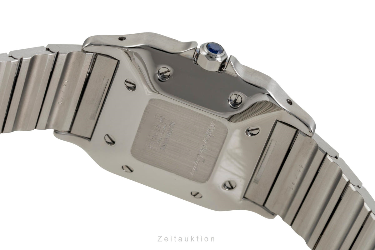 Cartier Santos steel / gold automatic men's watch 2961  [2605598]