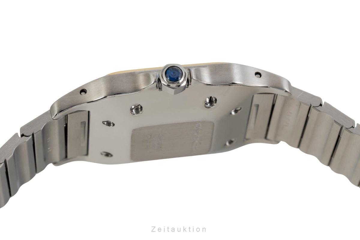 Cartier Santos steel / gold automatic men's watch 2961  [2605598]