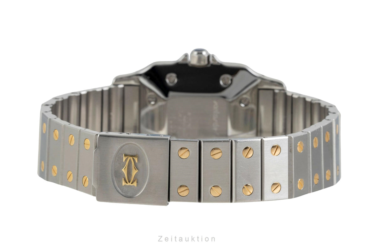 Cartier Santos steel / gold automatic men's watch 2961  [2605598]