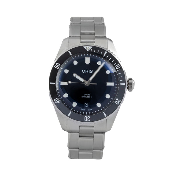 Oris Divers acier automatique montre pour hommes 01 733 7795 4054-Set LP: 2450EUR  [2605600]