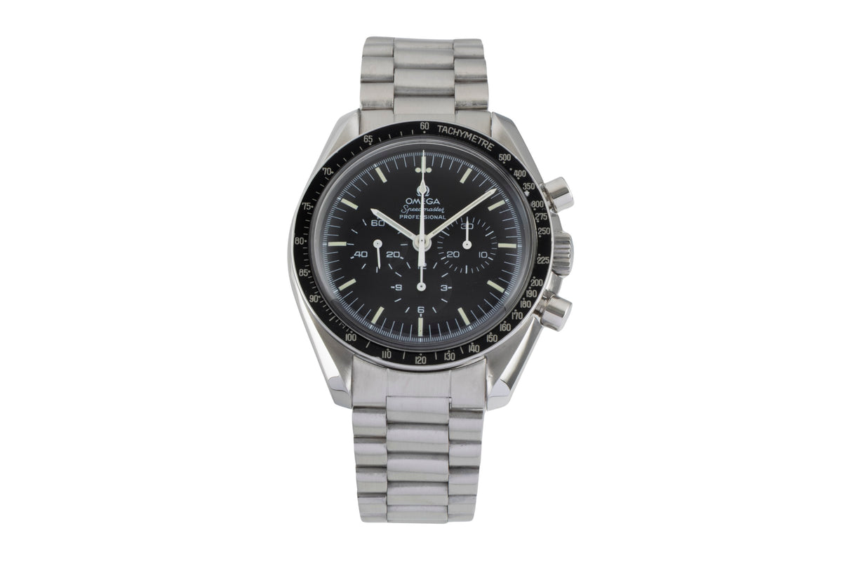 Omega Speedmaster Moonwatch chronographe acier à remontage manuel montre pour hommes 145.022-76 ST Vintage  [2605605]