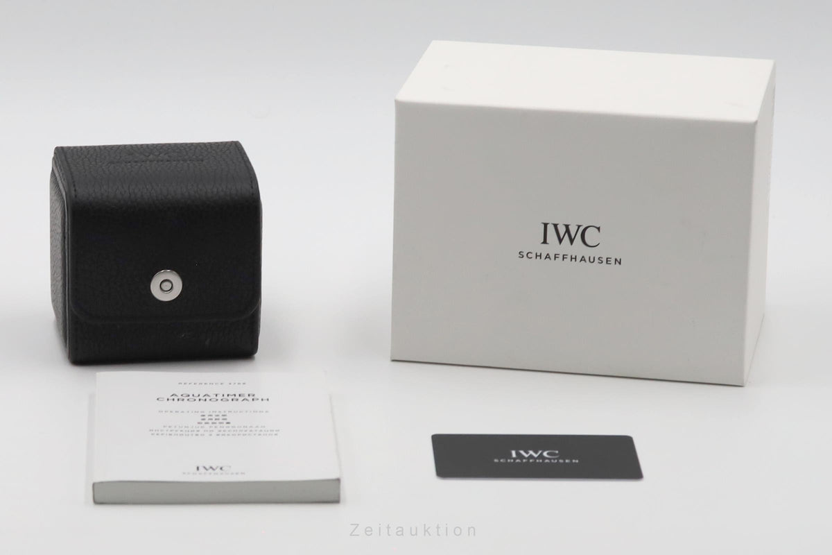 IWC Portugieser cronografo acciaio automatismo orologio da uomo IW371606 LP: 9100EUR  [2605606]