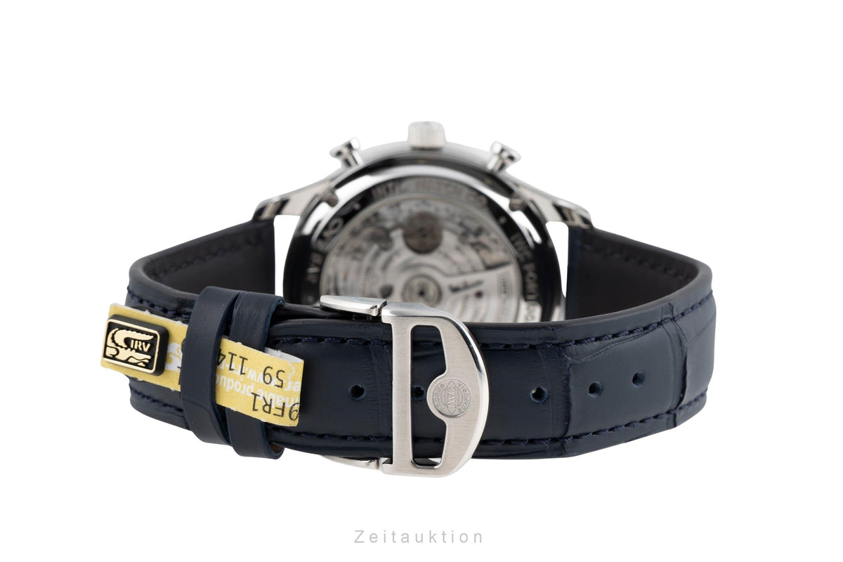 IWC Portugieser cronografo acciaio automatismo orologio da uomo IW371606 LP: 9100EUR  [2605606]
