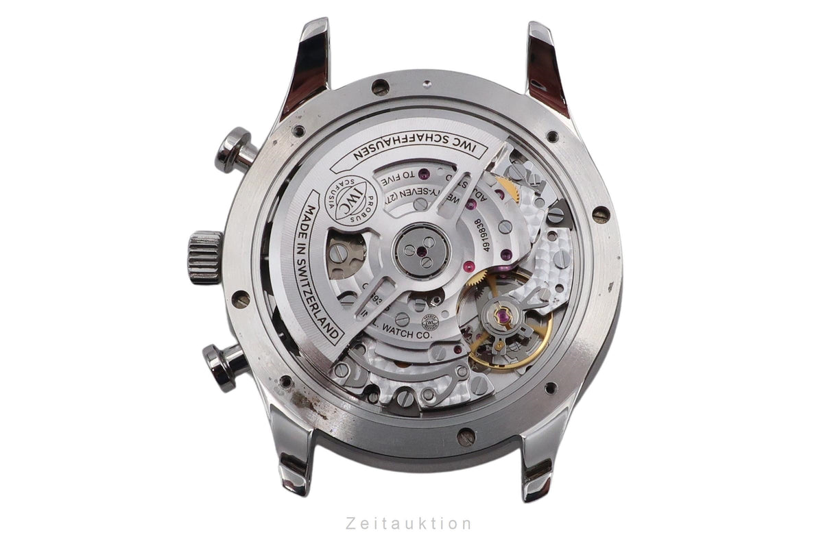 IWC Portugieser cronografo acciaio automatismo orologio da uomo IW371606 LP: 9100EUR  [2605606]