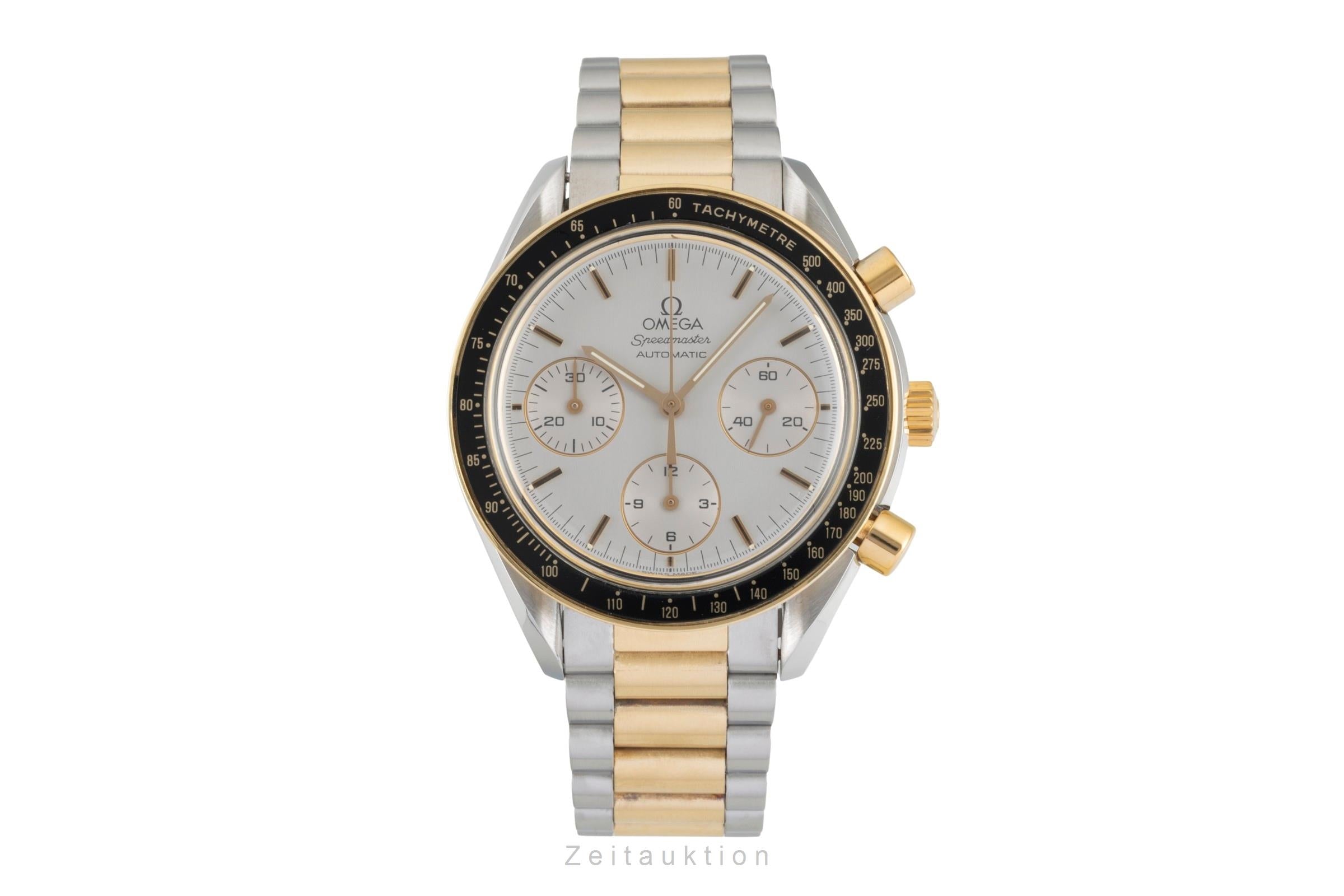 Omega Speedmaster chronograph steel / gold automatic Kal. 1140 Ref