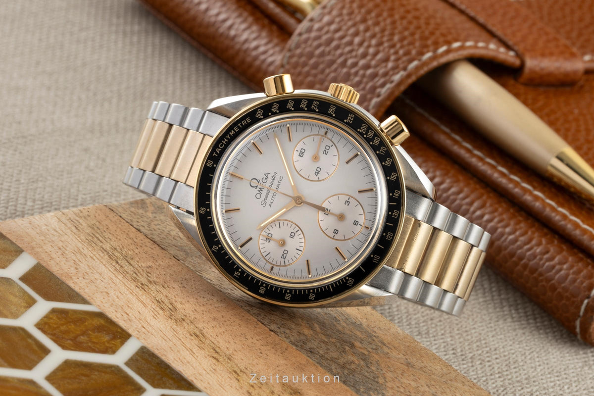 Omega Speedmaster chronographe acier / or  automatique montre pour hommes 175.0032  [2605610]