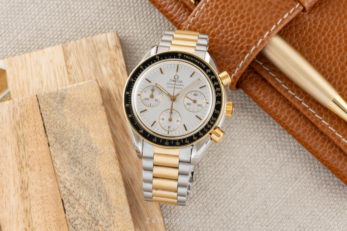 Omega Speedmaster chronographe acier / or  automatique montre pour hommes 175.0032  [2605610]