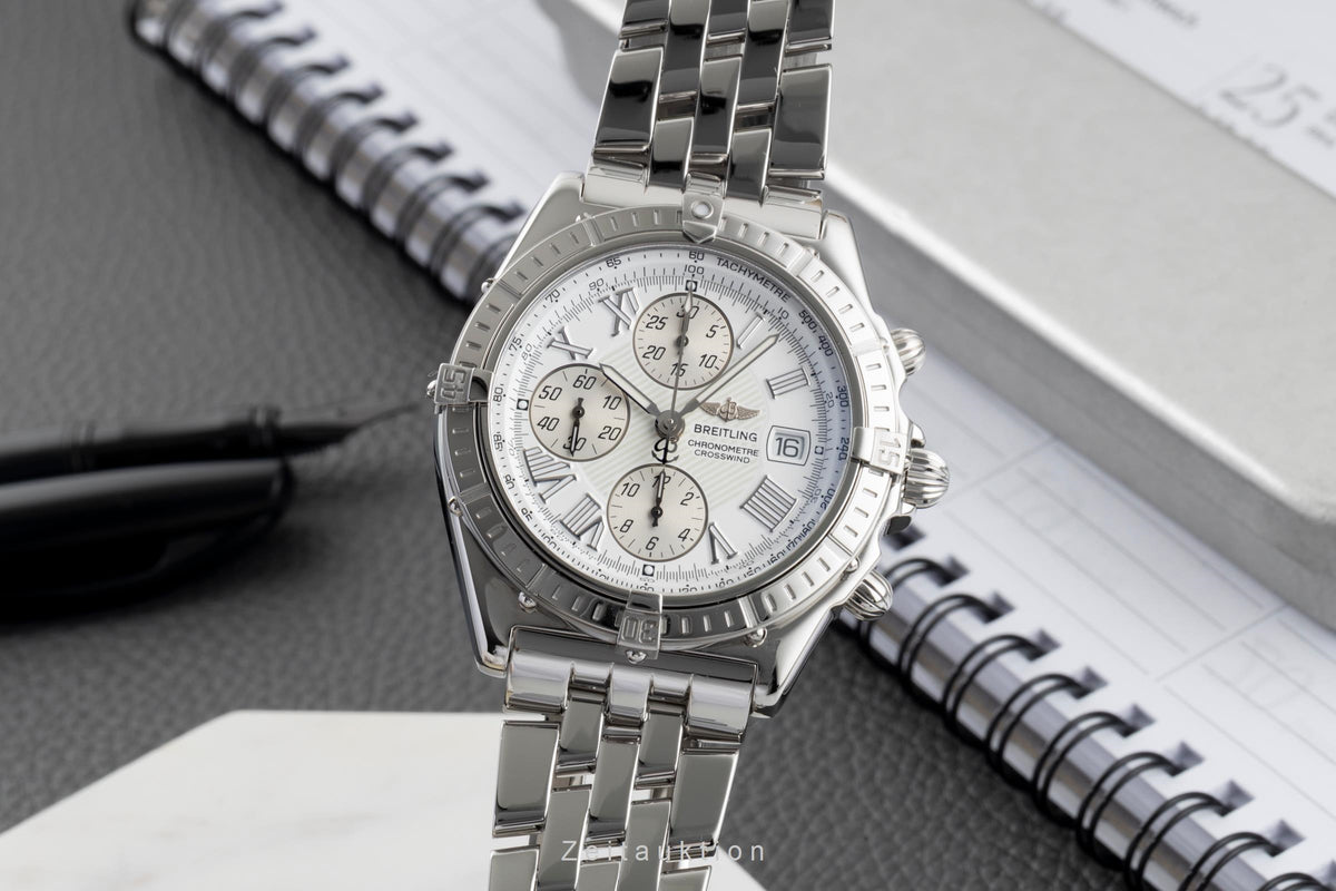 Breitling Crosswind chronograph steel automatic men's watch A13355  [2605611]