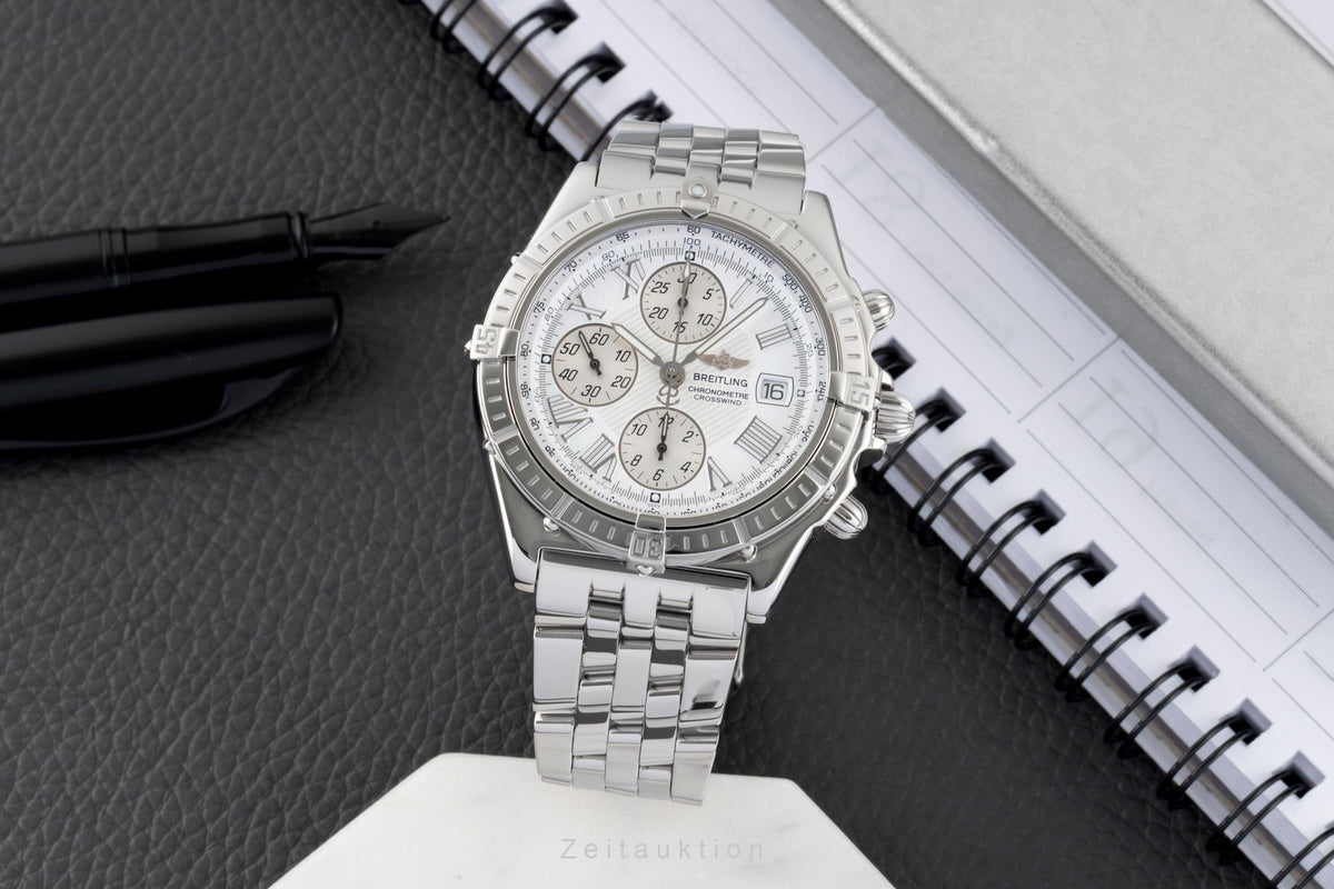 Breitling Crosswind chronograph steel automatic men's watch A13355  [2605611]