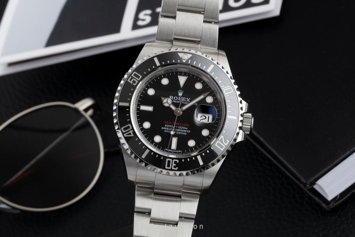 Rolex Sea-Dweller acero automático reloj para caballeros 126600-0001  [2605613]