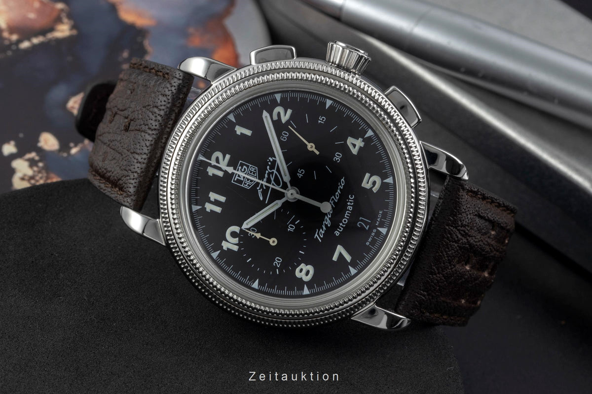 Tag Heuer Targa Florio chronograph steel automatic men's watch CX2113.FC6177 Limited  [2605614]