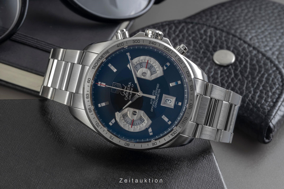 Tag Heuer Carrera chronograph steel automatic men's watch CAV511A.BA0902  [2605618]