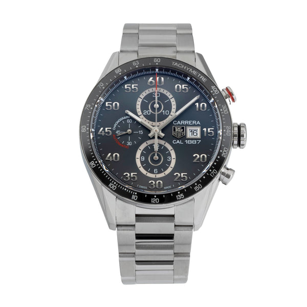 Tag Heuer Carrera cronografo acciaio automatismo orologio da uomo CAR2A11.BA0799  [2605619]