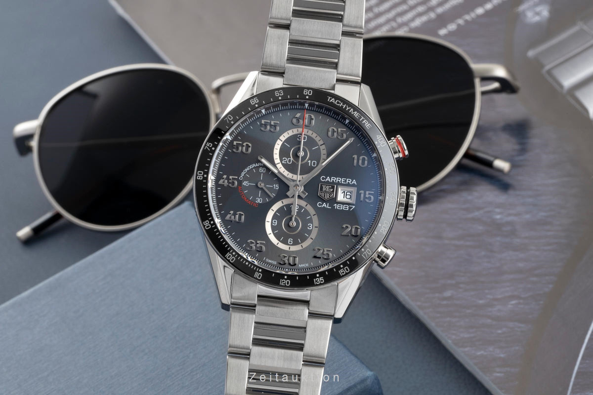 Tag Heuer Carrera cronografo acciaio automatismo orologio da uomo CAR2A11.BA0799  [2605619]