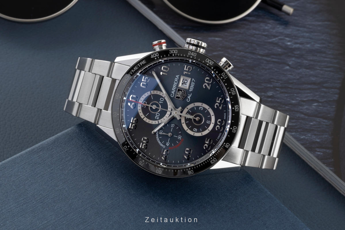 Tag Heuer Carrera cronografo acciaio automatismo orologio da uomo CAR2A11.BA0799  [2605619]